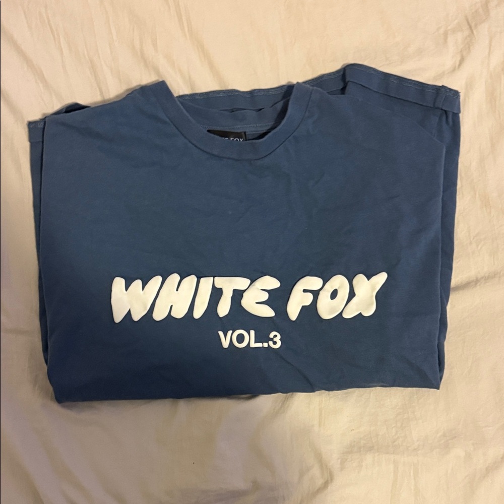 Blue White Fox T-Shirt
